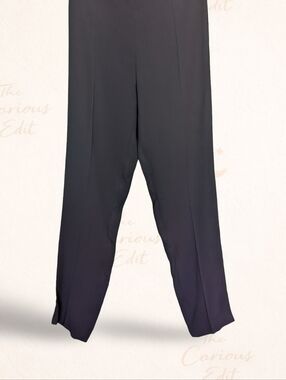 Jean Paul Gaultier Femme Navy Tailored Trousers | Made in Italy | Size 8